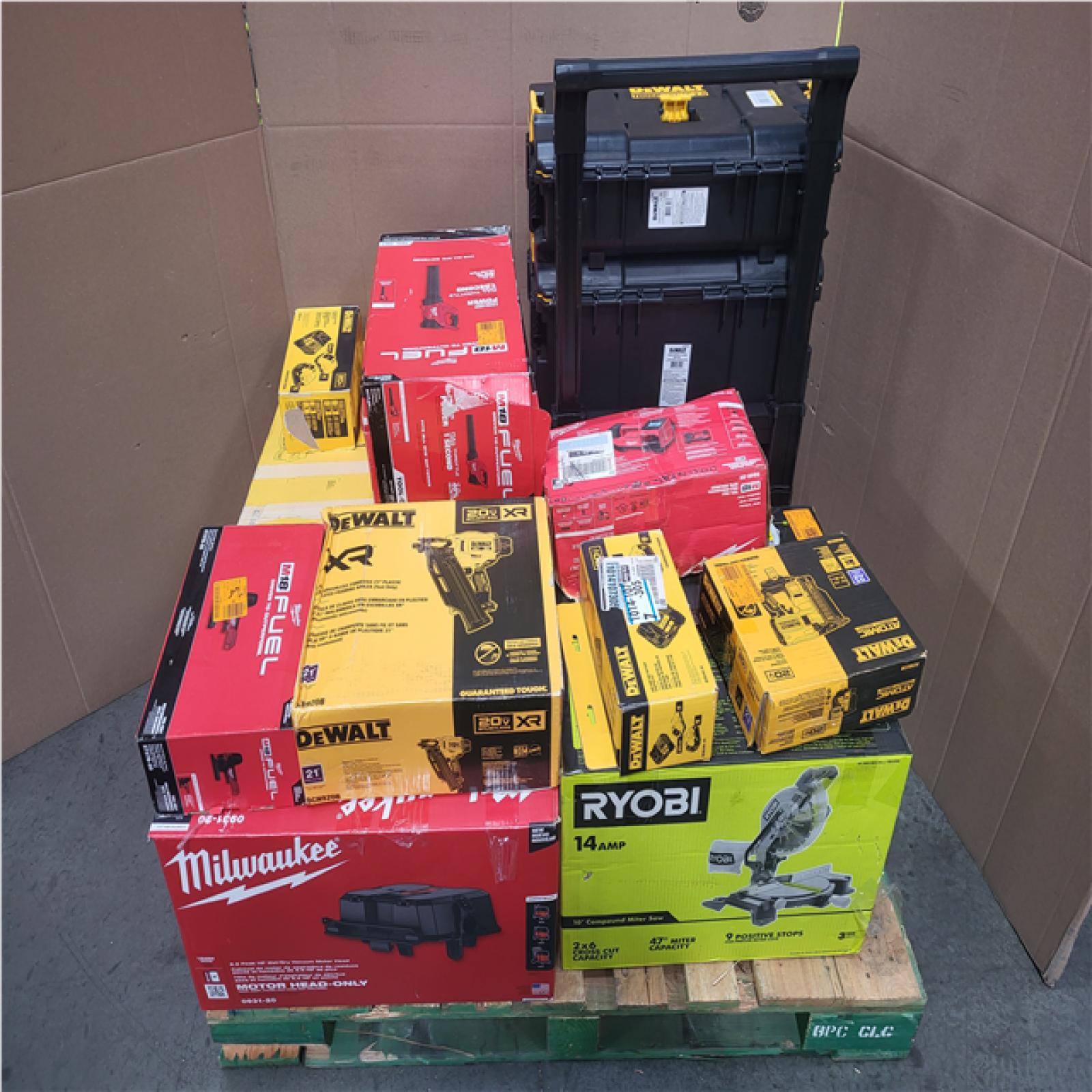 CALIFORNIA AS-IS TOOL PALLET