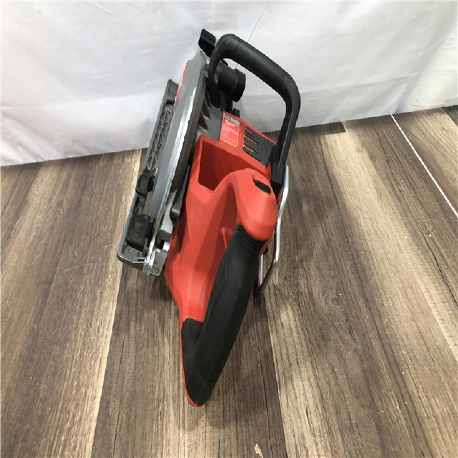 AS-IS Milwaukee  FUEL 18V Lithium-Ion Cordless 7-1/4 in. Rear Handle Circular Saw (Tool-Only)