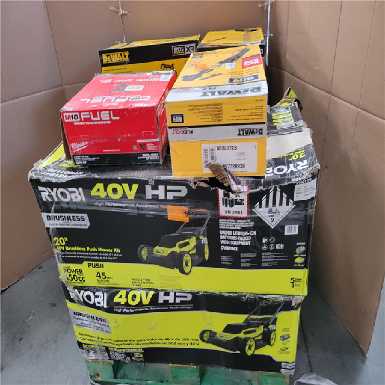 CALIFORNIA AS-IS TOOL PALLET