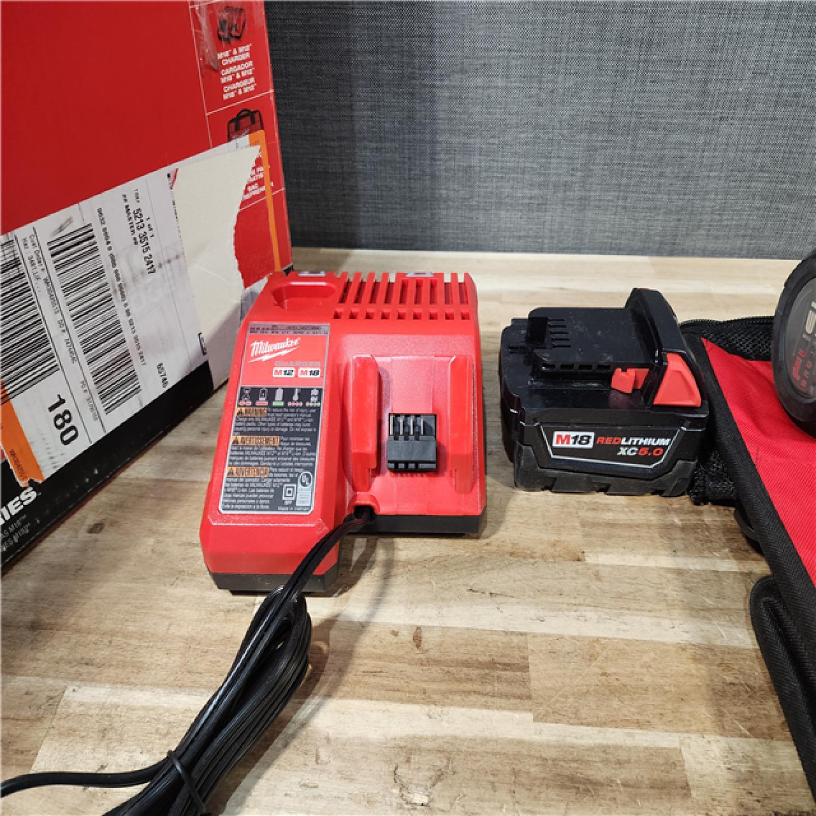HOUSTON LOCATION - AS-IS Milwaukee M18 FUEL 3-1/2 in. 18-Volt 21° Lithium-Ion Brushless Cordless Framing Nailer Kit with 5.0 Ah Battery  Charger  Bag