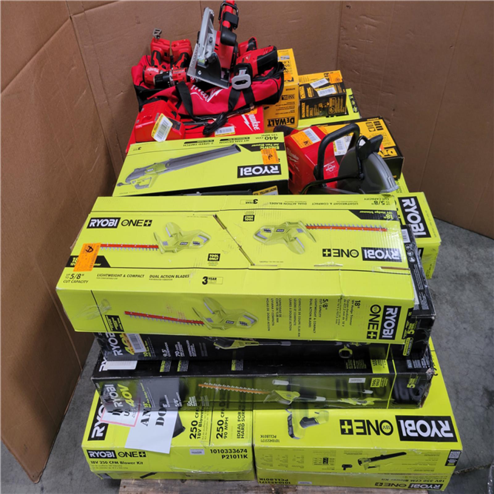 CALIFORNIA AS-IS TOOL PALLET