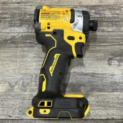 AS-IS DEWALT 20V MAX XR Lithium-Ion Brushless Cordless 3-Speed High Torque 1/4 in. Impact Driver Kit