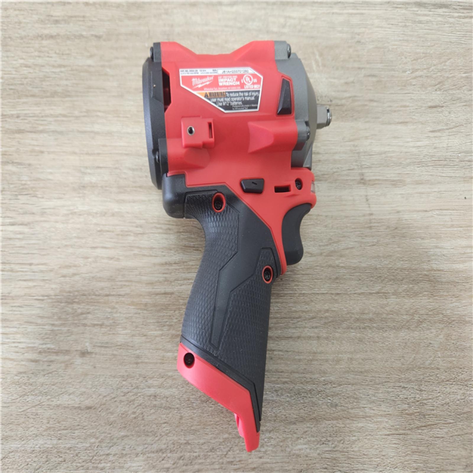 Phoenix Location NEW Milwaukee M12 FUEL 12V Lithium-Ion Brushless Cordless Stubby 3/8 in. Impact Wrench (Tool-Only)