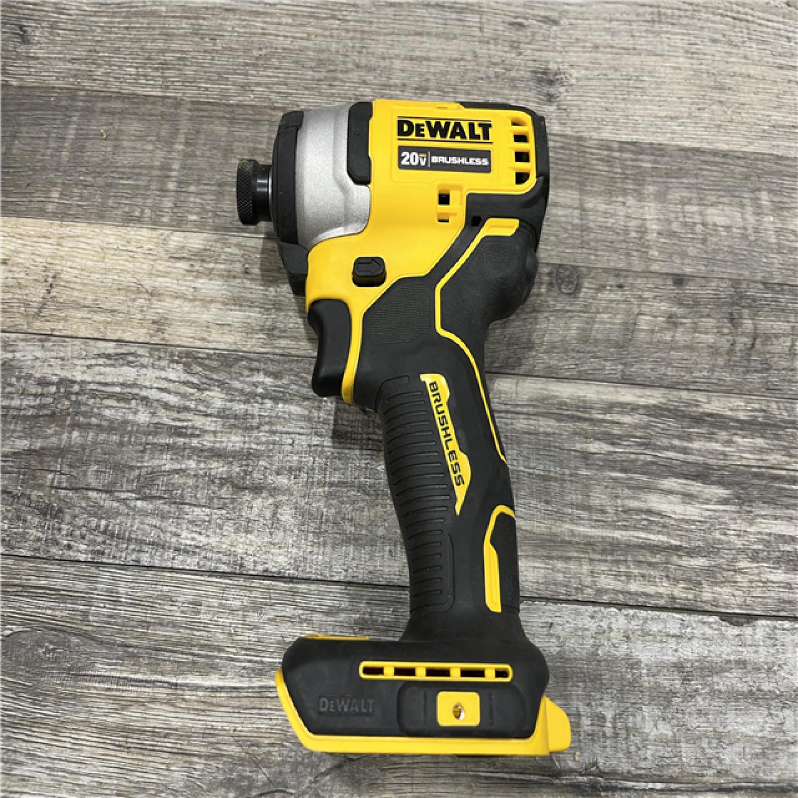 AS-IS DEWALT Atomic 20V Max Lithium-Ion Brushless Cordless Compact 1/4 in. Impact Driver Kit