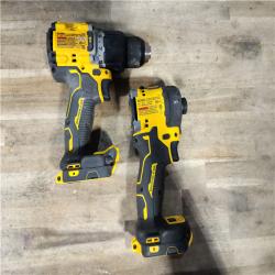 HOUSTON LOCATION - AS-IS DEWALT 2 TOOL COMBO KIT W/ (2) BATTERY & CHARGER