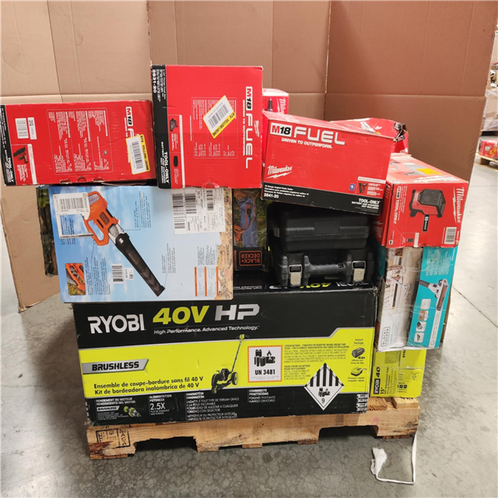CALIFORNIA AS-IS TOOL PALLET