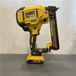 AS-IS - DeWALT 20-Volt MAX 18ga Cordless Brushless Narrow Crown Stapler Kit