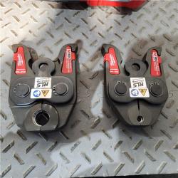 HOUSTON Location-AS-IS-Milwaukee 49-16-2662R 1/4 -1-8/8  RLS ACR Press Jaw Kit for M18 APPEARS IN LIKE NEW Condition