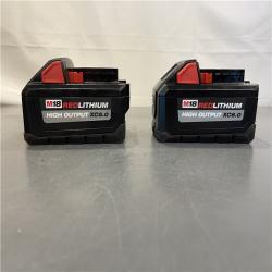 AS-IS - Milwaukee 18-Volt Lithium-Ion High Output Starter Kit with Two 6.0 Ah Battery and Charger