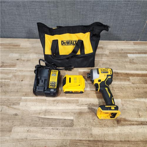 HOUSTON LOCATION - AS - IS DEWALT Atomic 20V Max Lithium-Ion Brushless Cordless Compact 1/4 in. Impact Driver Kit