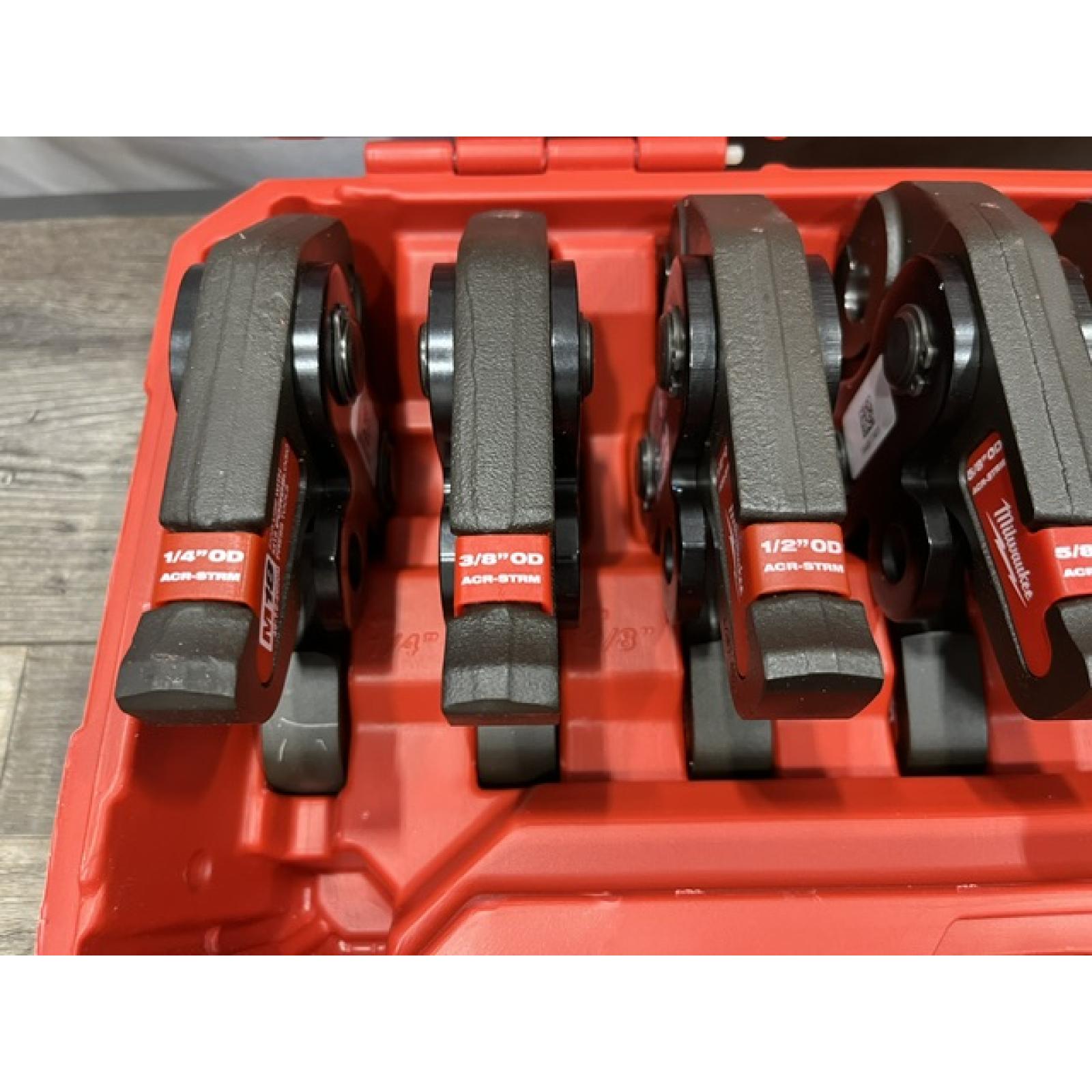 AS-IS Milwaukee 1/4 in. -7/8 in. Streamline ACR Copper Press Jaw Kit for M18 FORCE LOGIC Press Tools