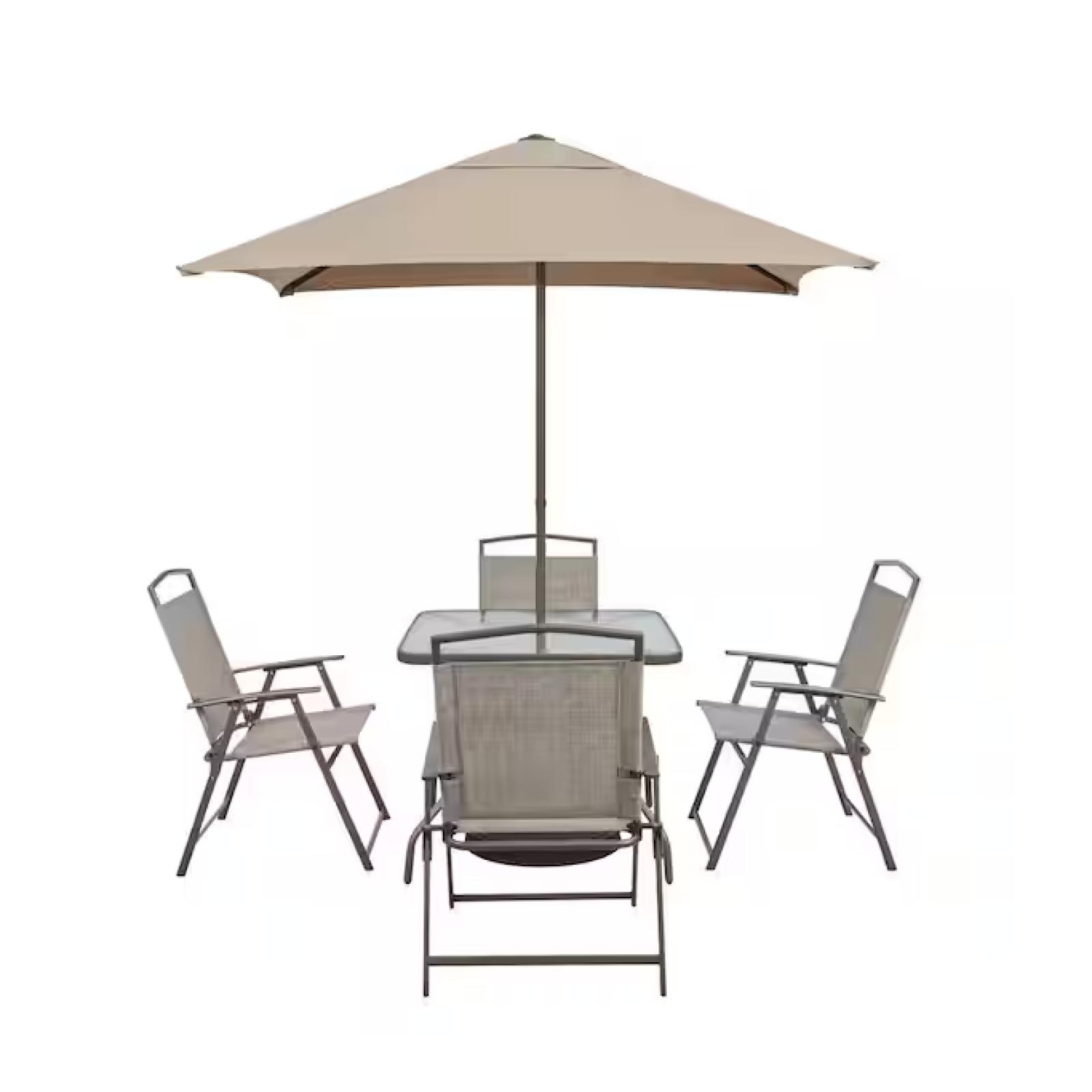 DALLAS LOCATION StyleWell Amberview 6Piece Steel Square Outdoor