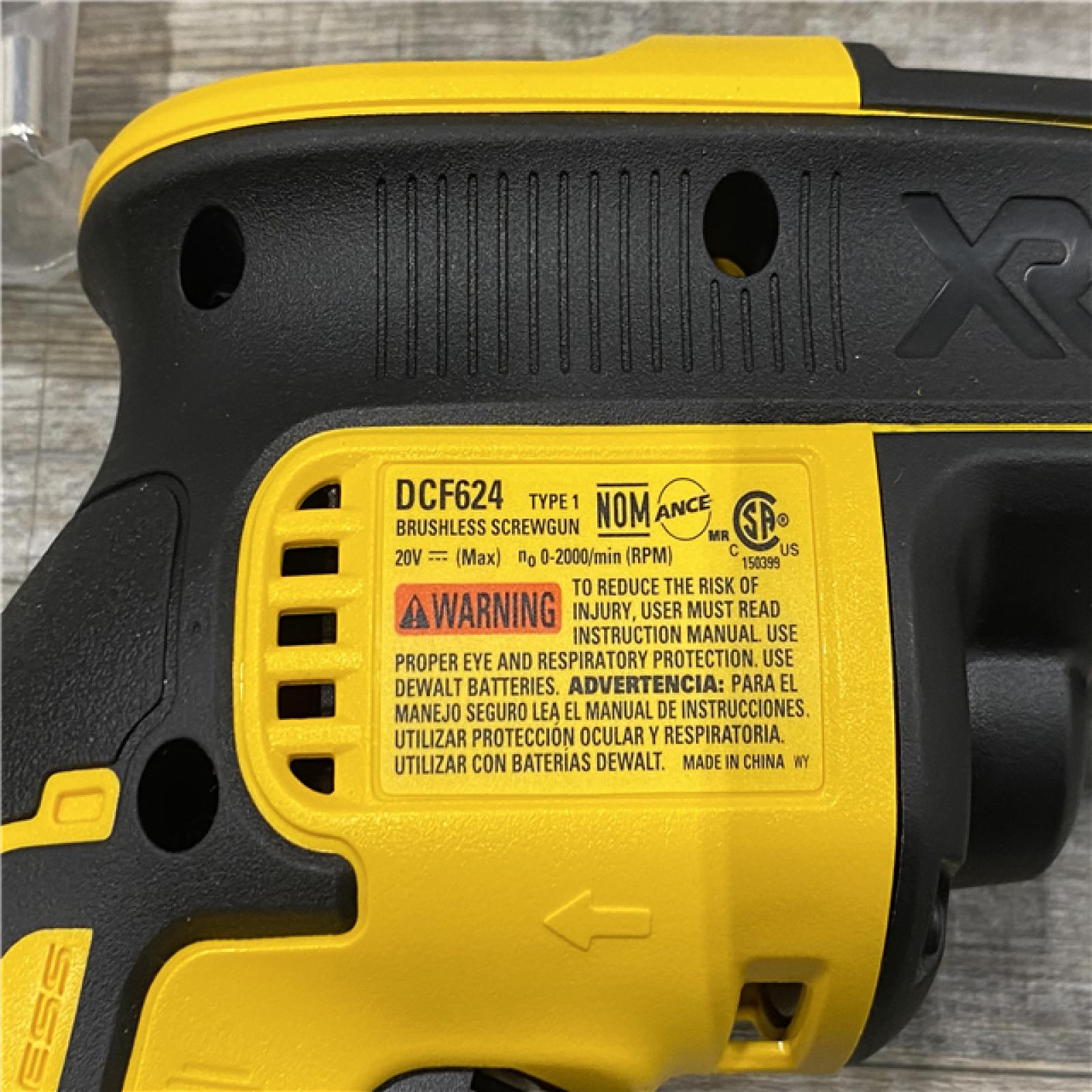 AS-IS DEWALT 20V MAX XR Cordless Brushless Drywall Screw Gun Threaded Clutch Housing (Tool Only)