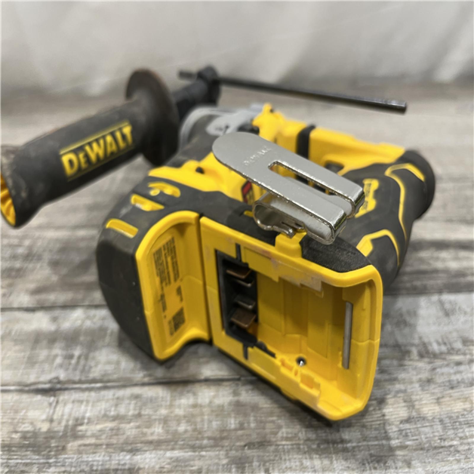 AS-IS DEWALT ATOMIC 20V MAX Cordless Brushless Ultra-Compact 5/8 in. SDS Plus Hammer Drill (Tool Only)