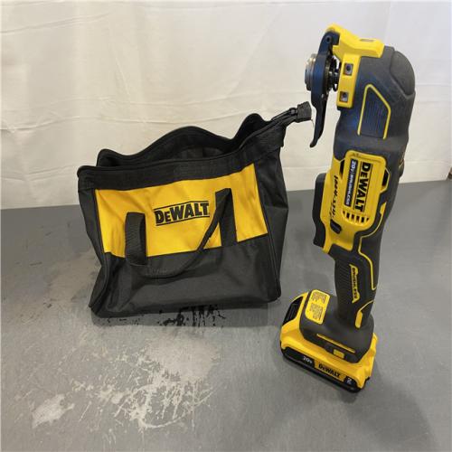 AS-IS - DeWalt ATOMIC 20V MAX Cordless Brushless Oscillating Multi Tool and (1) 20V 2.0Ah Battery
