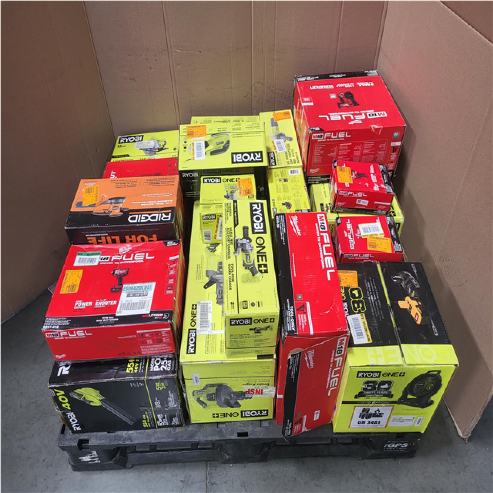 CALIFORNIA AS-IS TOOL PALLET
