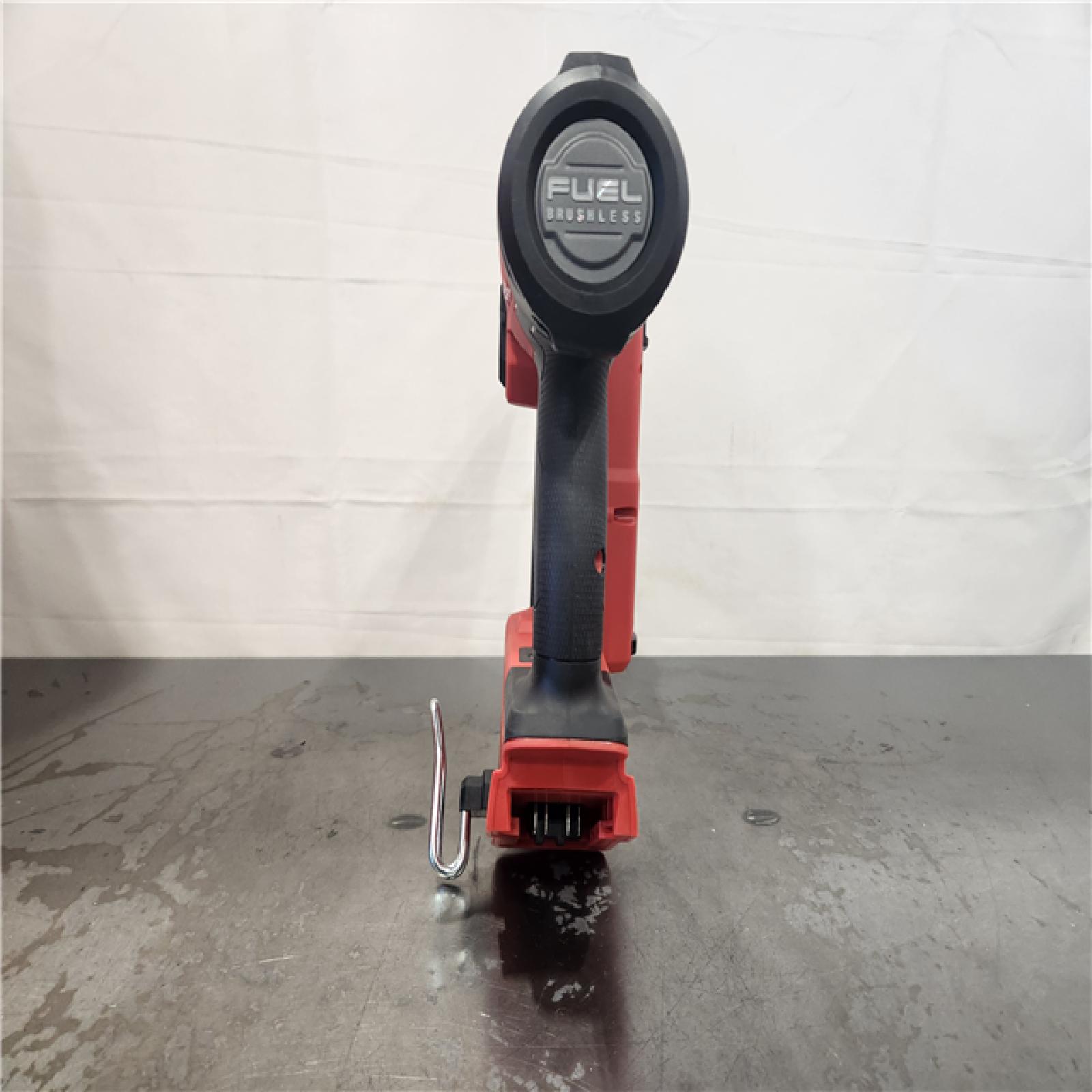AS-IS- Milwaukee FUEL 18-Volt Lithium-Ion Brushless Cordless 18-Gauge 1/4 in. Narrow Crown Stapler (Tool-Only)