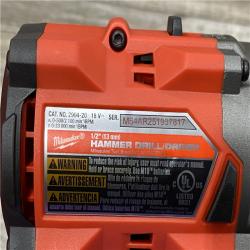 AS-IS Milwaukee FUEL 18V Lithium-Ion Brushless Cordless Hammer Drill and Impact Driver Combo Kit