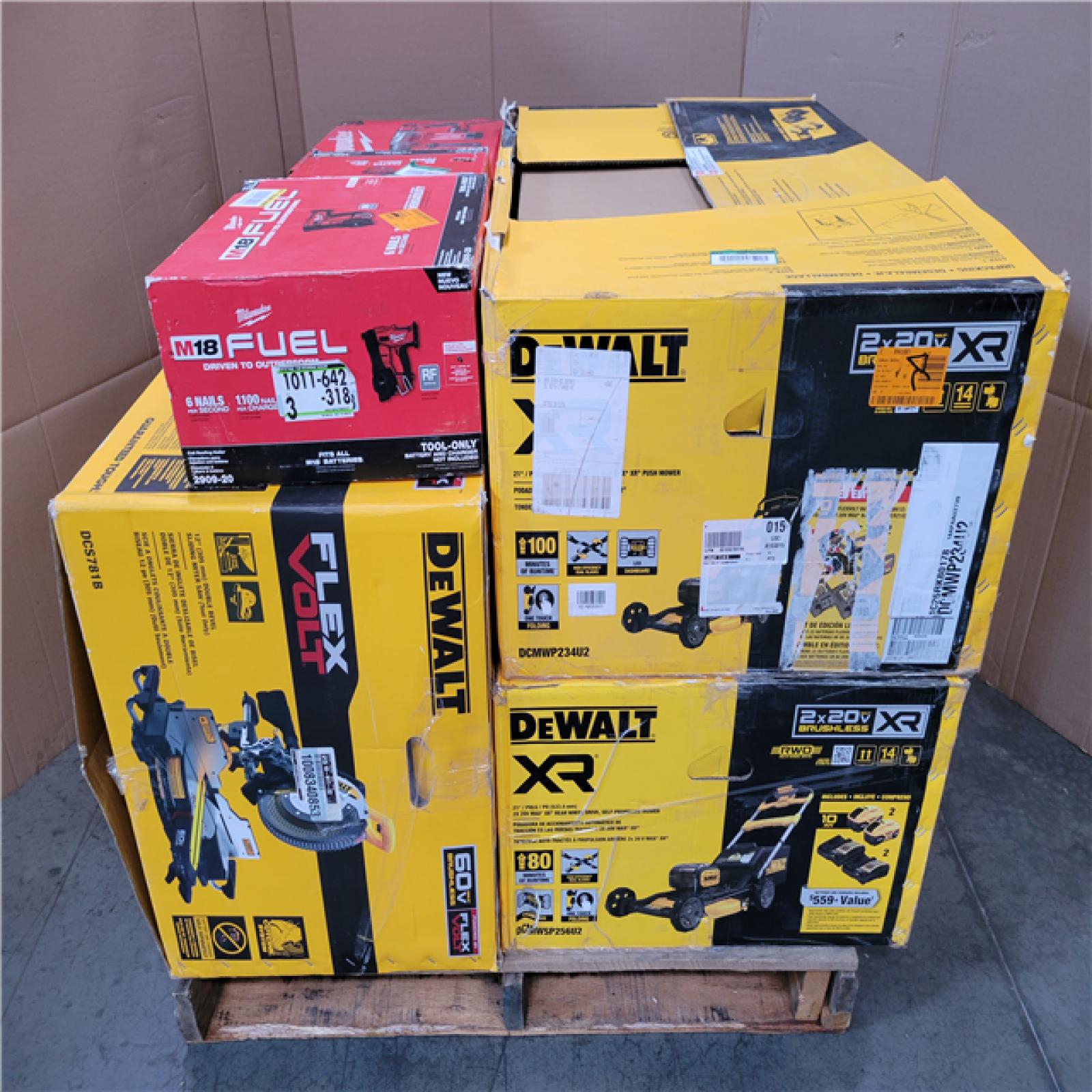 CALIFORNIA AS-IS TOOL PALLET