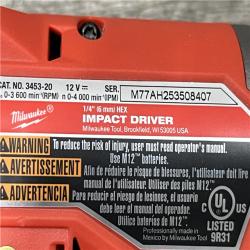 AS-IS Milwaukee FUEL 12-Volt Lithium-Ion Brushless Cordless Hammer Drill and Impact Driver Combo Kit