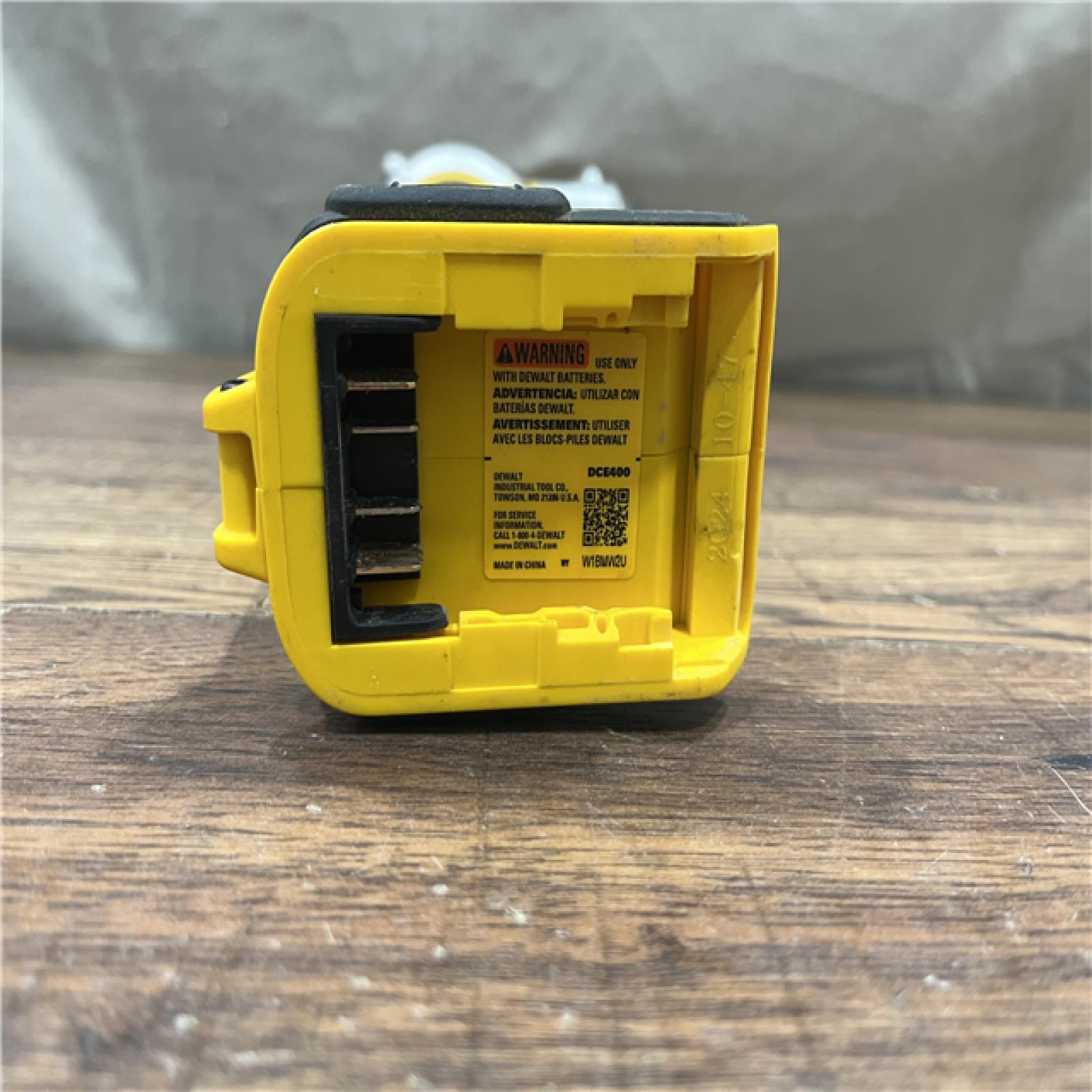 AS-IS DEWALT Cordless Expansion Tool 20V MAX 20 V DC MPN:DCE400B