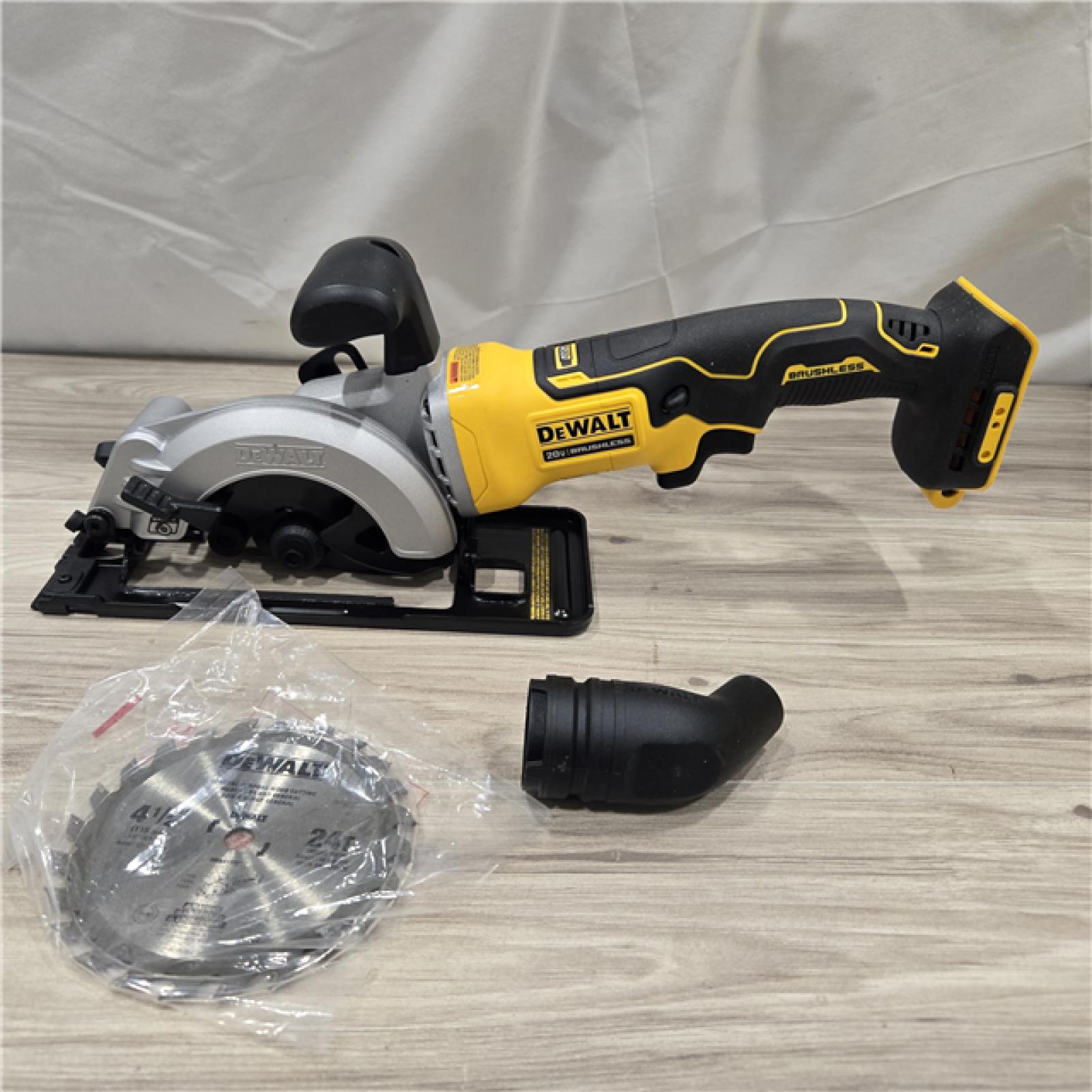 AS-IS DEWALT ATOMIC 20V MAX Cordless 4-1/2 in. Circular Saw (Tool Only)