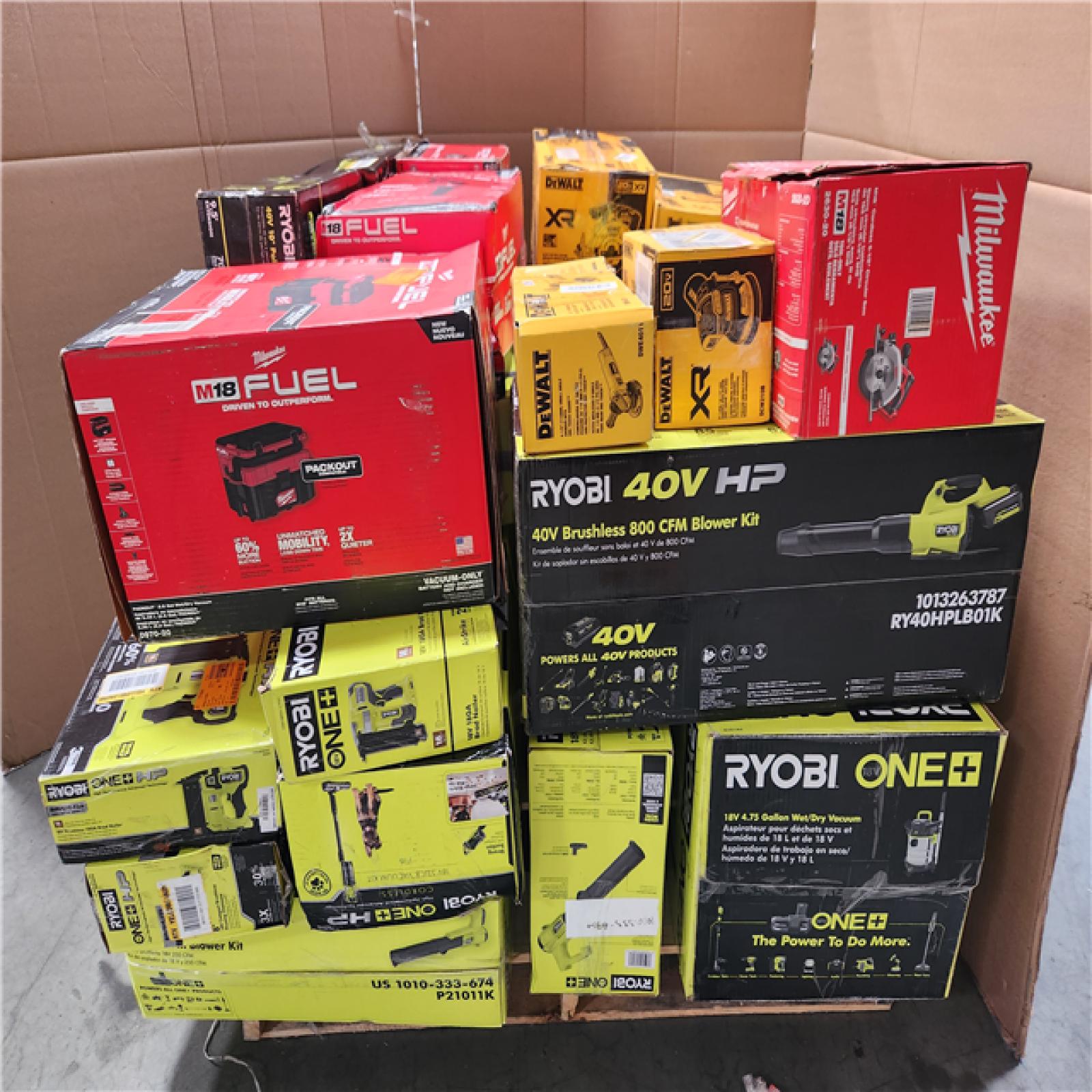 CALIFORNIA AS-IS TOOL PALLET