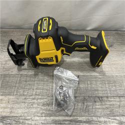 AS-IS DEWALT ATOMIC 20V MAX Cordless Brushless Compact Reciprocating Saw (Tool Only)
