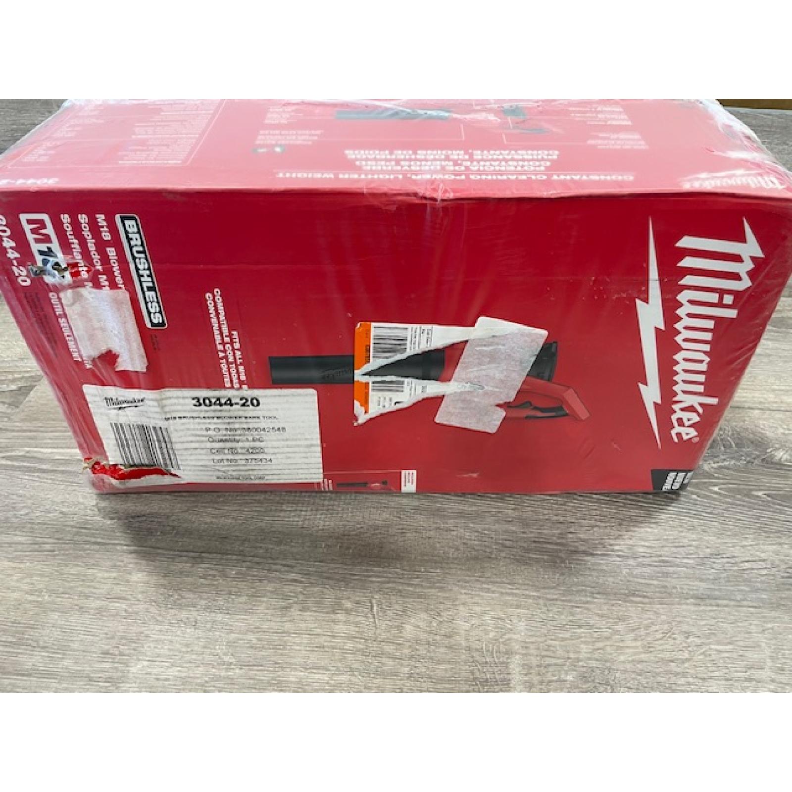 AS-IS Milwaukee Brushless 120 MPH 450 CFM 18V Cordless Handheld Battery Powered Leaf Blower (Tool-Only)