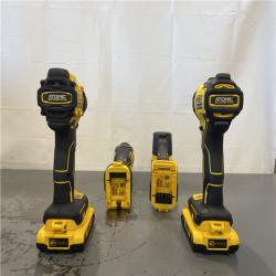 AS-IS- DeWalt 20V MAX ATOMIC Cordless Brushless 4-Tool Combo Kit