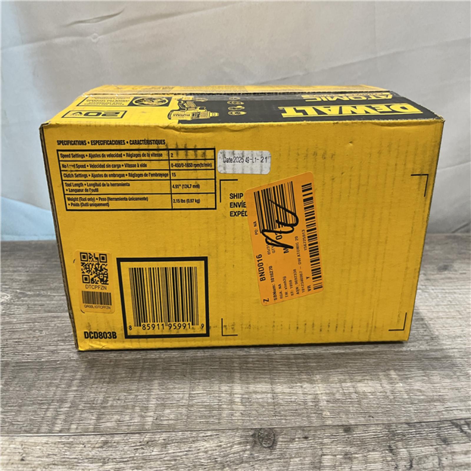 NEW - DEWALT ATOMIC 20V MAX 1/2 in. Multi-Head Drill Driver (Tool Only)