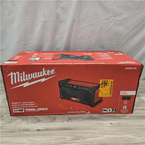 NEW! - Milwaukee M18 18V Lithium-Ion Cordless Jobsite Radio