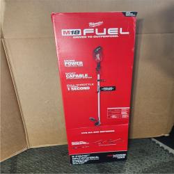 HOUSTON LOCATION - AS-IS (NEW) M18 FUEL 18V 16 in. Brushless Cordless Battery Powered String Trimmer W/QUIK-LOK Attachment Capability & 8.0 Ah Battery
