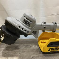AS-IS DEWALT 20V MAX 14 in. Brushless Cordless Battery Powered Foldable String Trimmer Kit