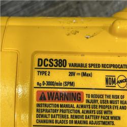 AS-IS DEWALT 20V MAX Cordless Reciprocating Saw (Tool Only)