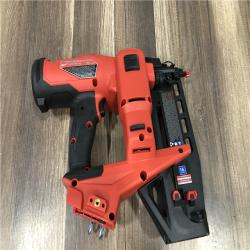 AS-IS Milwaukee FUEL 18-Volt Lithium-Ion Brushless Cordless Gen ll 16-Gauge Straight Finish Nailer (Tool Only)