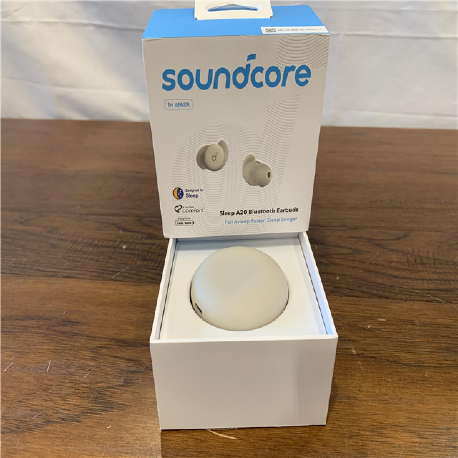 AS-IS Sleep A20 | Next-Level Sleep Earbuds with Enhanced Comfort Off White