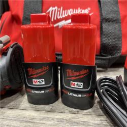 AS-IS Milwaukee 12-Volt Lithium-Ion Brushless Cordless Subcompact Brushless Drill Driver Kit