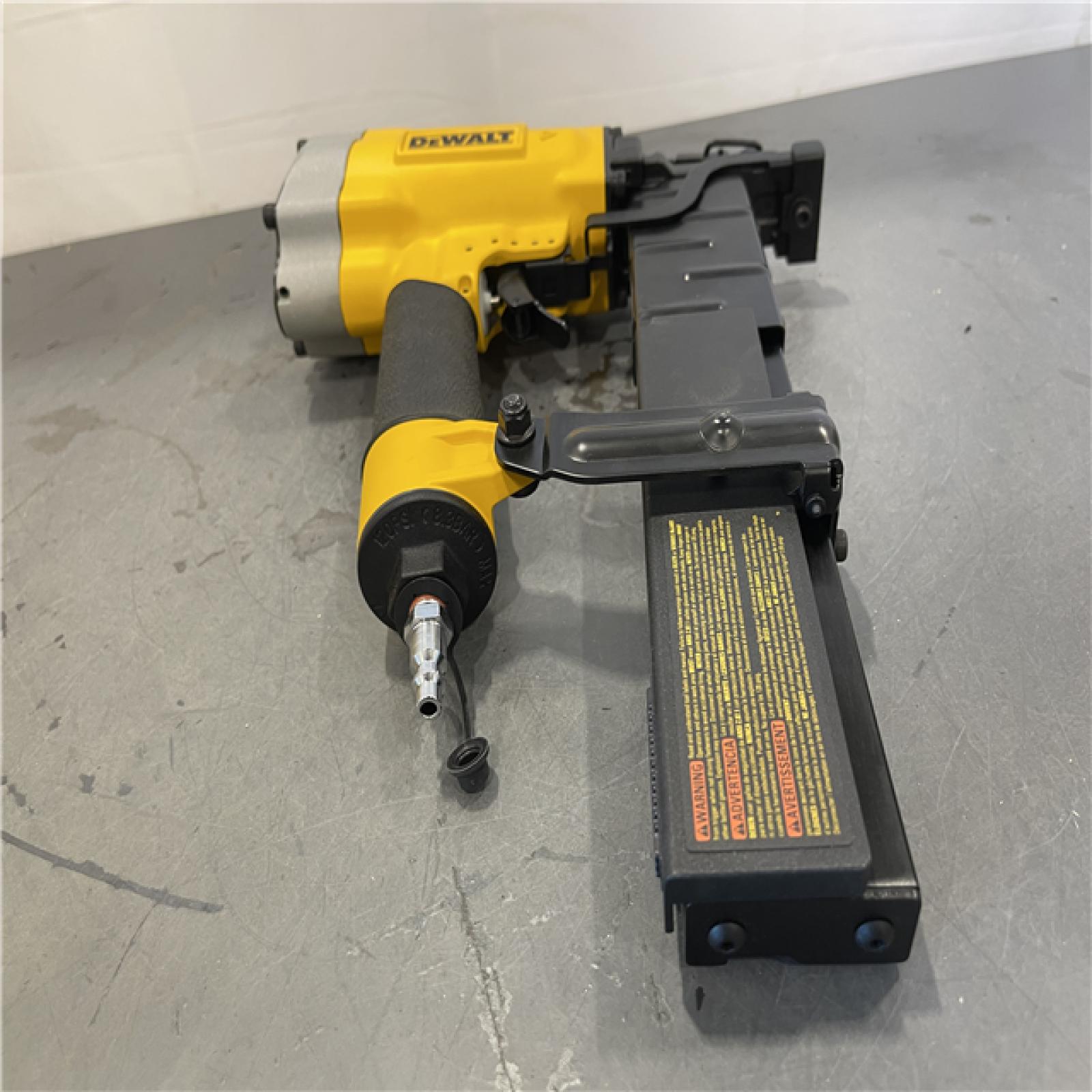 AS-IS - DeWalt Pneumatic 16-Gauge 1 in. Crown Lathing Stapler