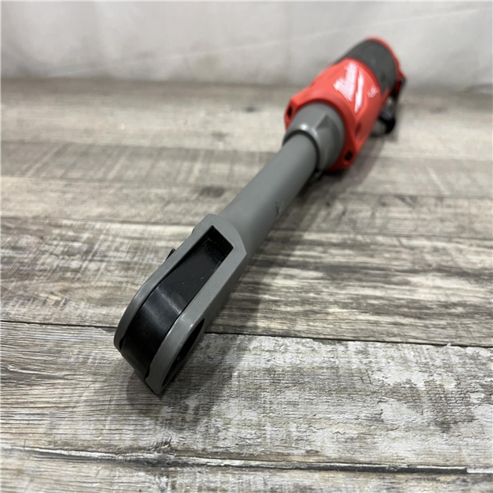 AS-IS Milwaukee FUEL INSIDER 12V Lithium-Ion Brushless Cordless 1/4 in. - 3/8 in. Extended Reach Box Ratchet (Tool-Only)