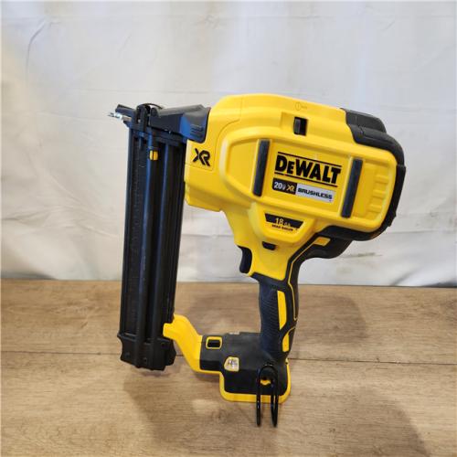 AS-IS- DeWalt 20V MAX XR Lithium-Ion Cordless 18-Gauge Brad Nailer (Tool Only)