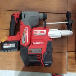 California NEW Milwaukee 1 SDS Plus Rotary Hammer & Hammervac Dedicated Dust Extractor Kit  Includes (2) Batteries  Charger & Hard Case