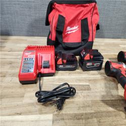 HOUSTON LOCATION - AS - IS Milwaukee 18-Volt Lithium-Ion Brushless Cordless Compact Hammer Drill/Impact Combo Kit
