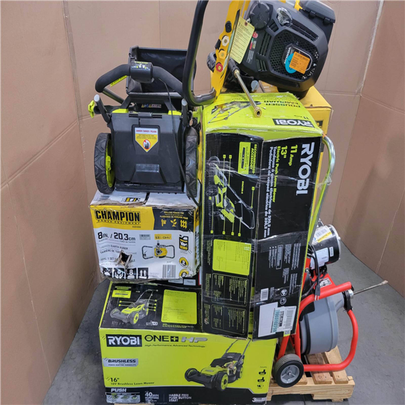 CALIFORNIA AS-IS OUTDOOR POWER EQUIPMENT