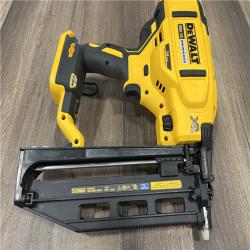 AS-IS DEWALT 20V MAX XR 16-Gauge Lithium-Ion Cordless Finish Nailer (Tool Only)