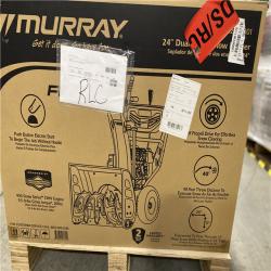 DALLAS LOCATION- NEW!- Murray 24 in. 208cc Self-Propelled 2-Stage Gas Snow Blower with Electric Start