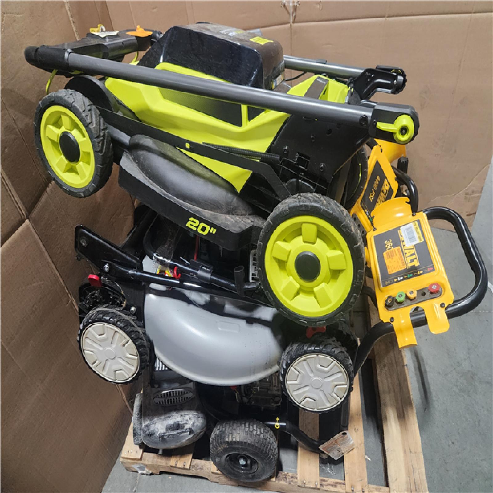 CALIFORNIA AS-IS OUTDOOR POWER EQUIPMENT
