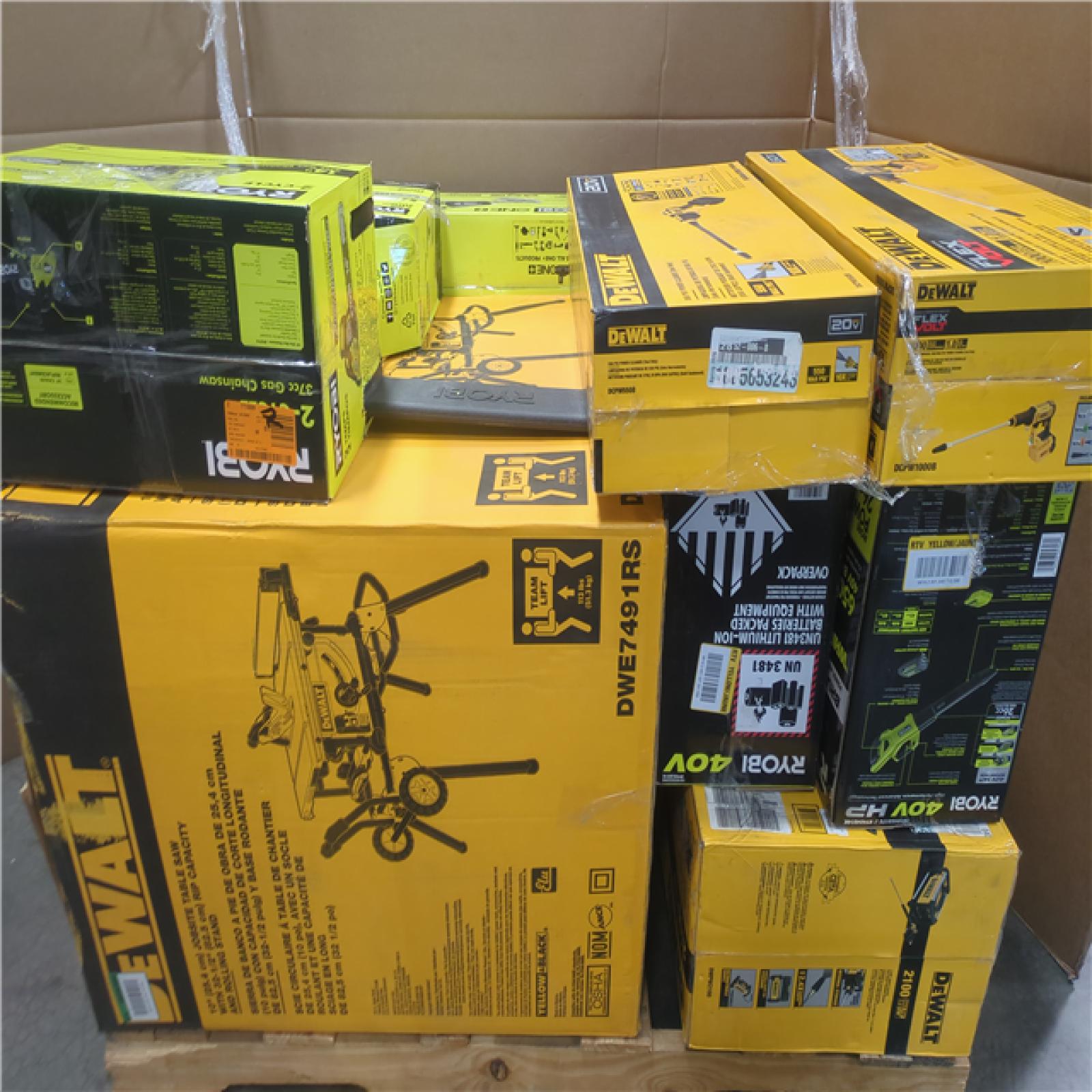 CALIFORNIA AS-IS TOOL PALLET