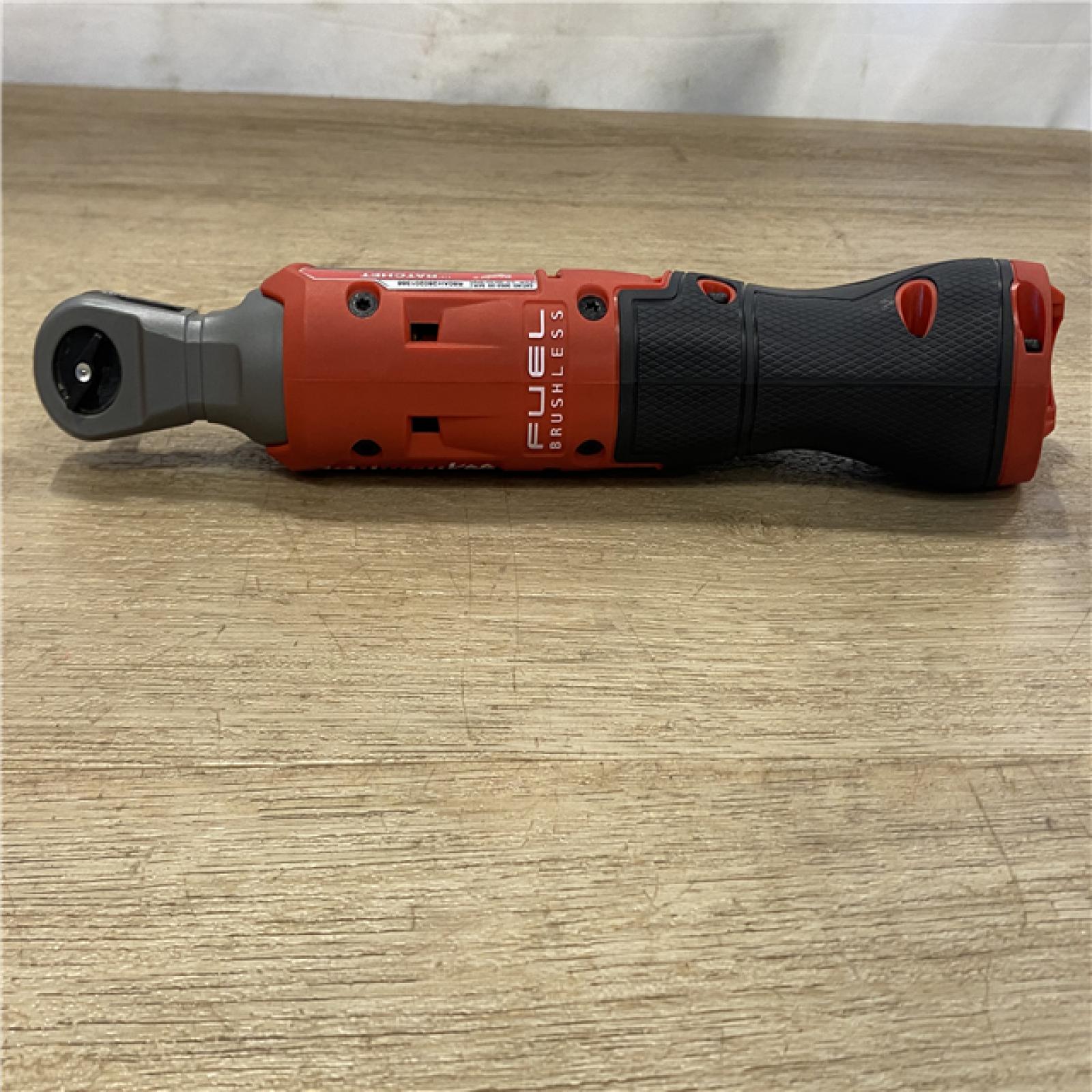 AS-IS Milwaukee FUEL 12-Volt Lithium-Ion Brushless Cordless High Speed 3/8 in. Ratchet (Tool-Only)