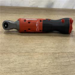 AS-IS Milwaukee FUEL 12-Volt Lithium-Ion Brushless Cordless High Speed 3/8 in. Ratchet (Tool-Only)